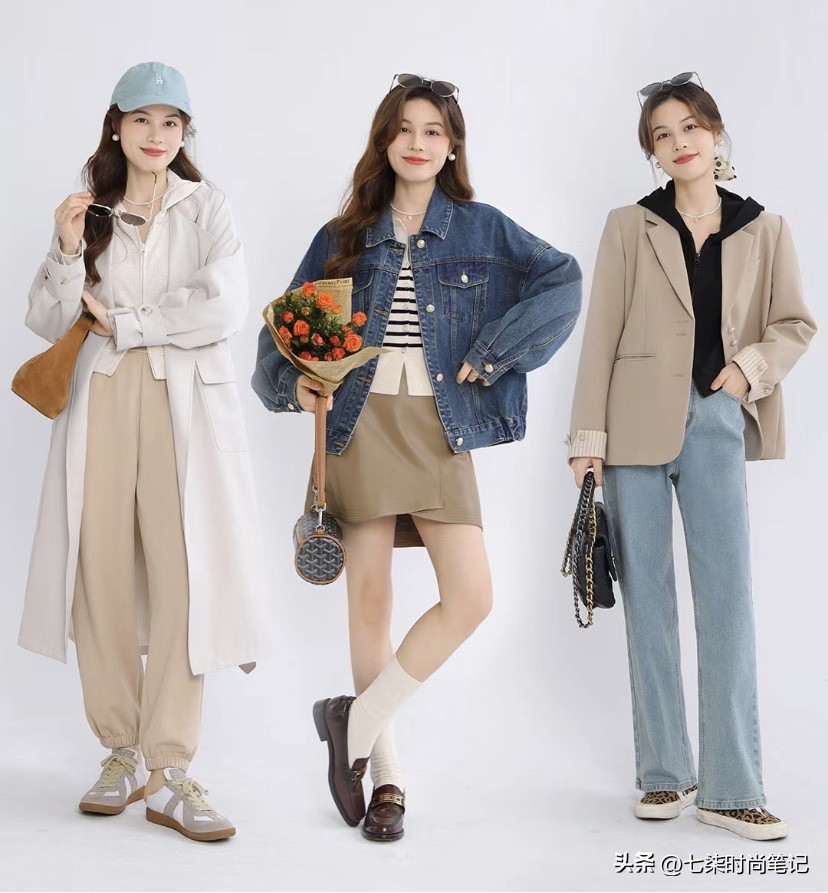 初春新搭配这样穿让你美出新高度,春季搭配还能这么穿简直美翻天
