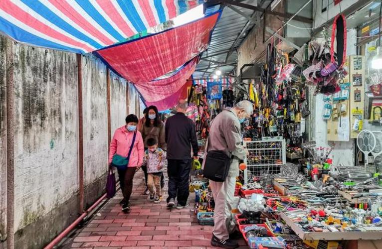 广州越秀区上下九步行街长堤老街,广州越秀古老街图片