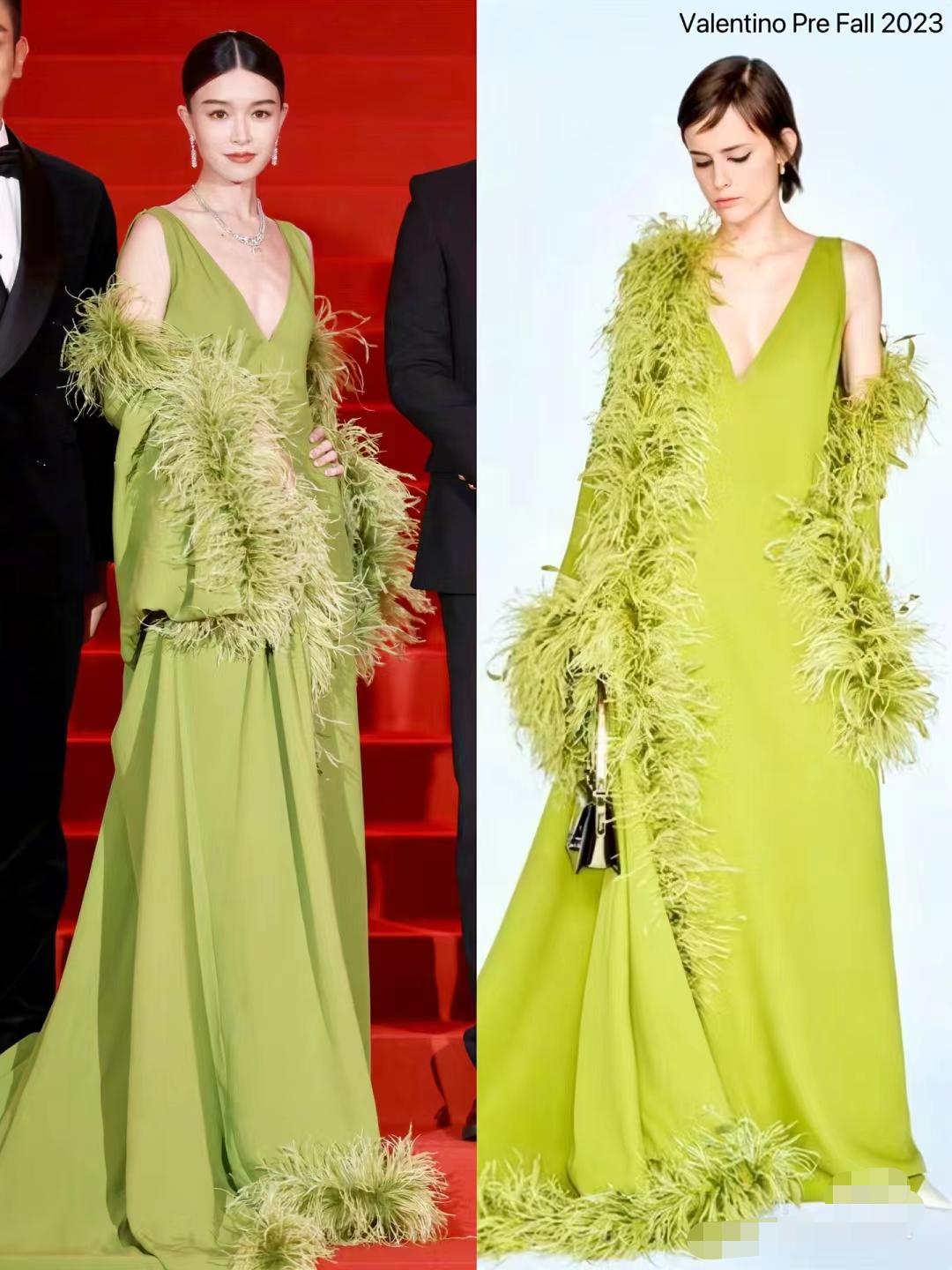 红毯惊艳文咏珊的时尚秘密揭秘,文咏珊黑色西装大背头