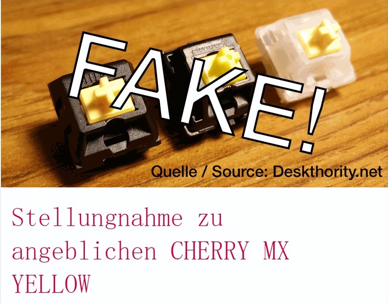 cherry轴不如国产了吗,国产轴体和cherry的区别