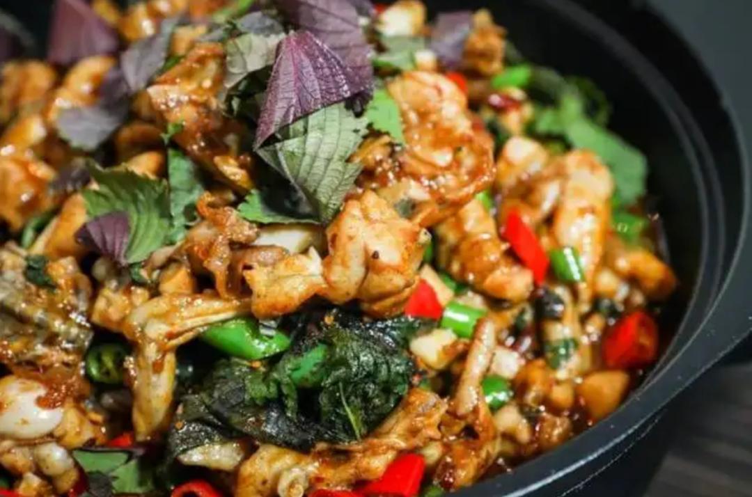紫苏煮虾最好吃的做法,紫苏能做什么粤菜