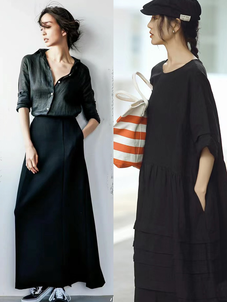 夏天黑怎么穿衣服,夏天黑衣服怎么洗不褪色哦