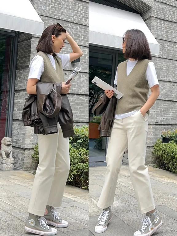 40岁的女人怎么穿才显瘦,40岁的女人冬天穿什么裤子好看