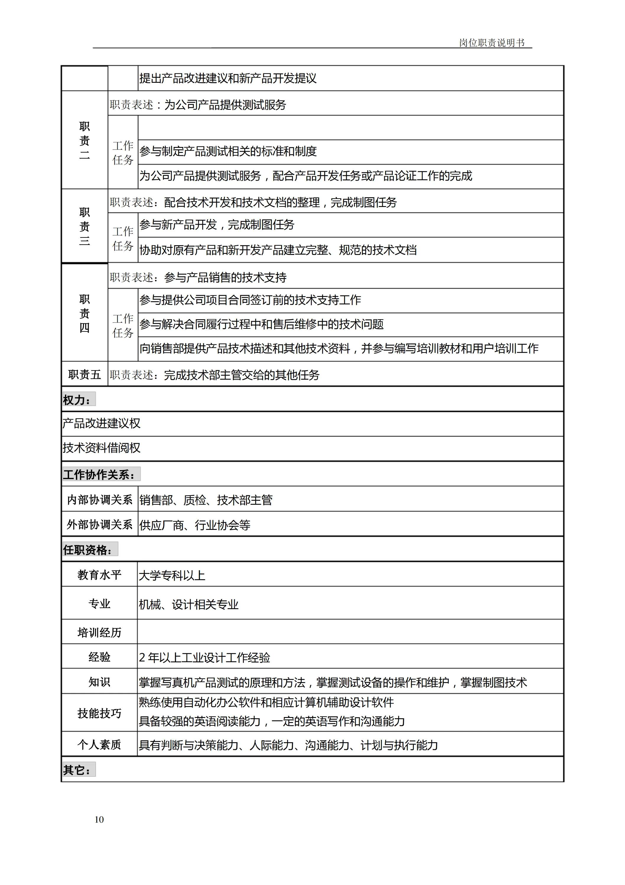 员工岗位职责说明书的7大原则,公司岗位职责及工作流程如何落地