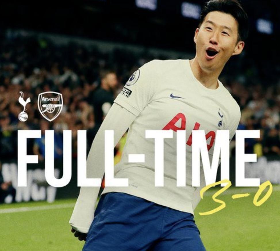 热刺2-3阿森纳孙兴慜进球,热刺2-3被狼队逆转