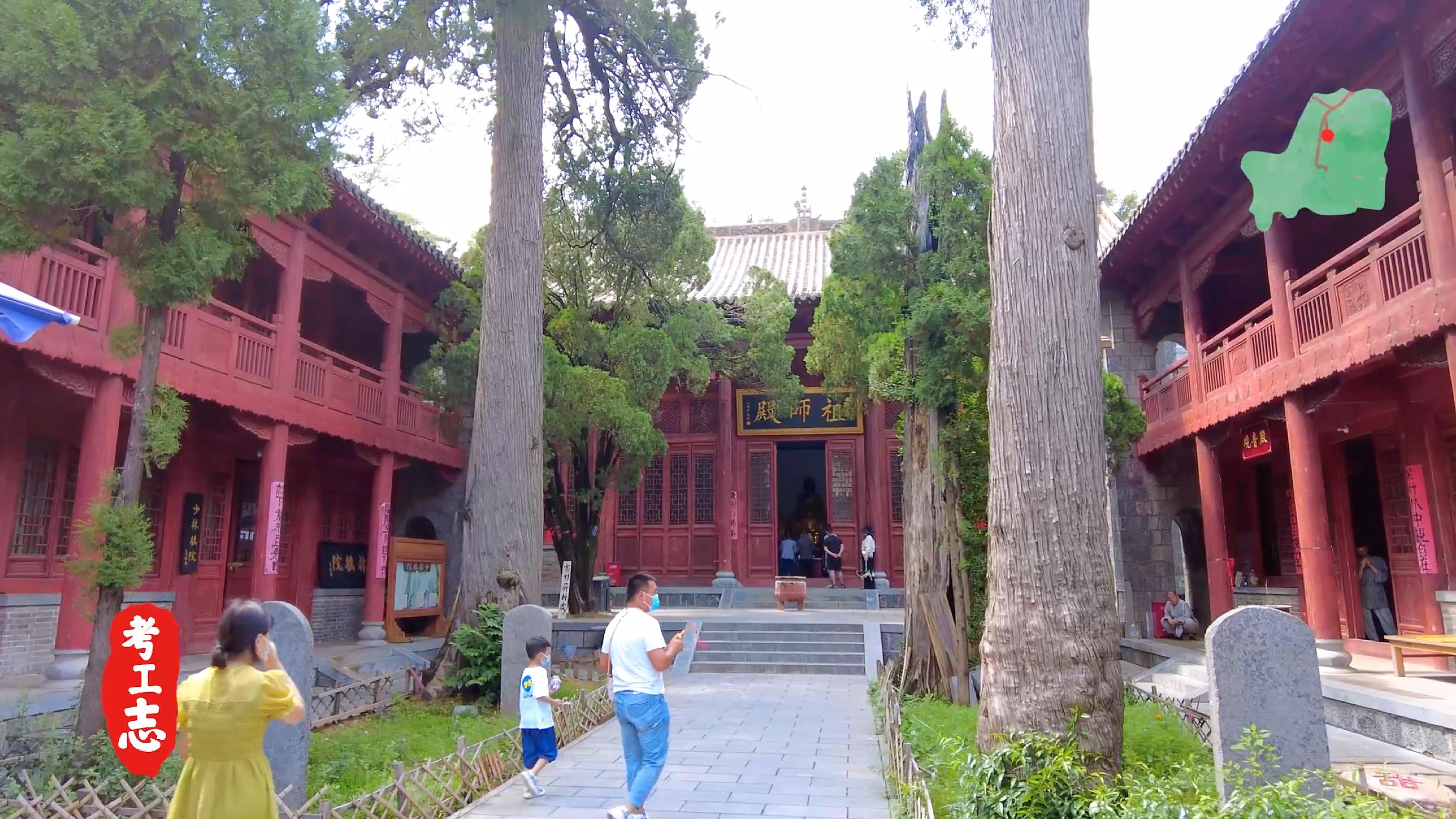 嵩山少林寺的历史背景和基本现状,少林寺传奇之火烧少林寺全集解说