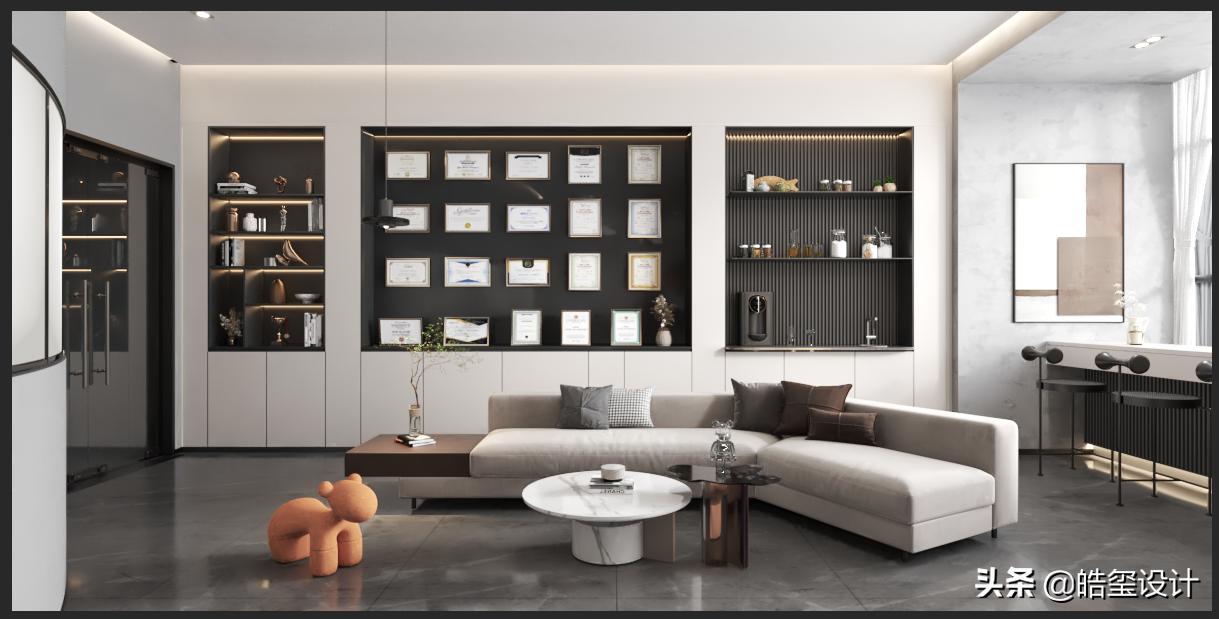 口腔诊所门头设计效果图,口腔诊所隔断玻璃设计