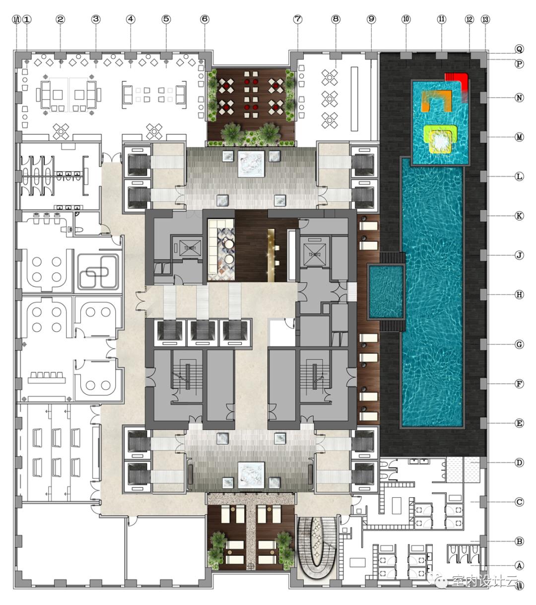 酒店房间平面图制作软件,酒店房间平面图手绘图