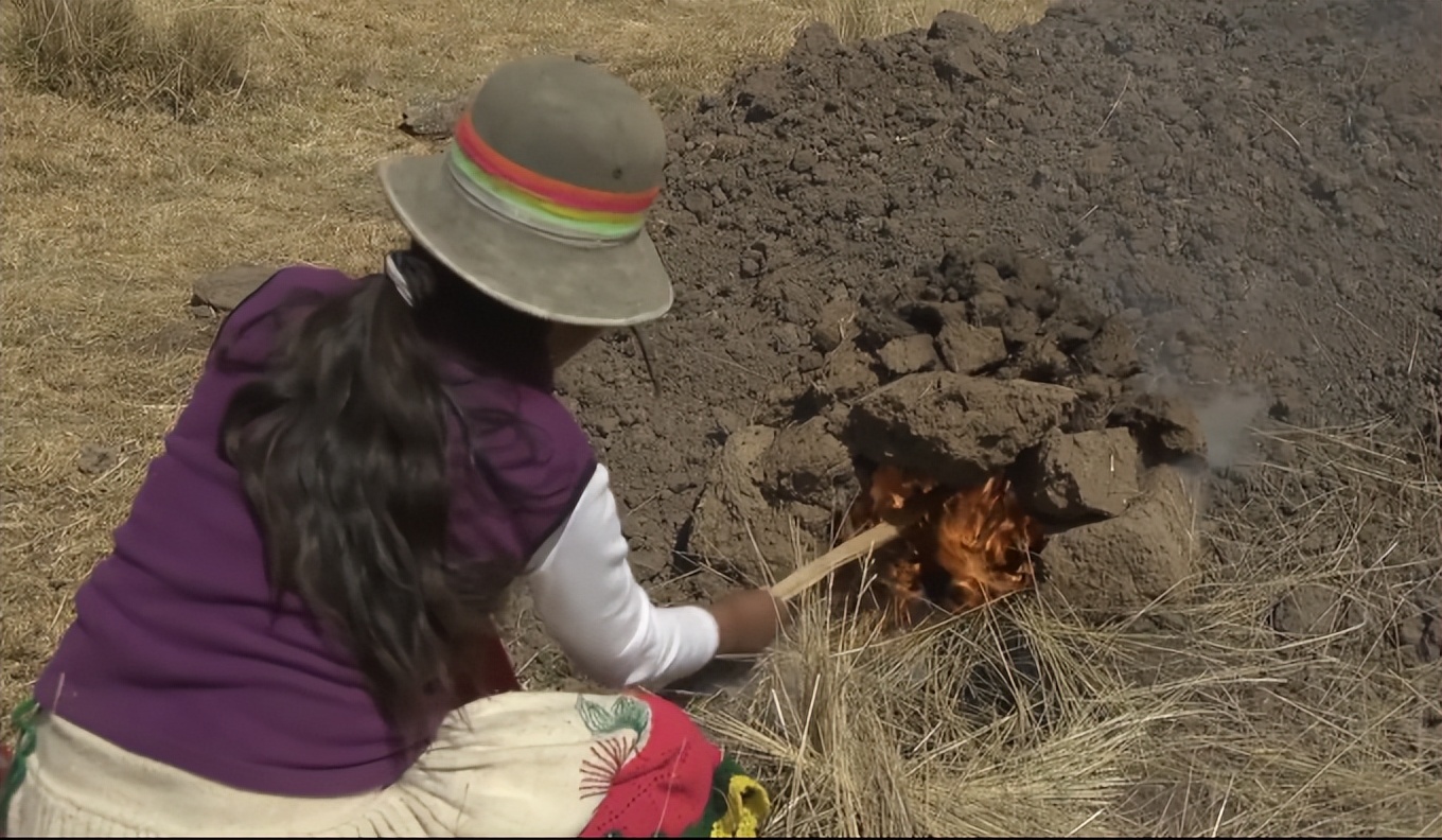 1000人用野草编织30米长的吊索桥，三天完工，每年都要换一次新桥