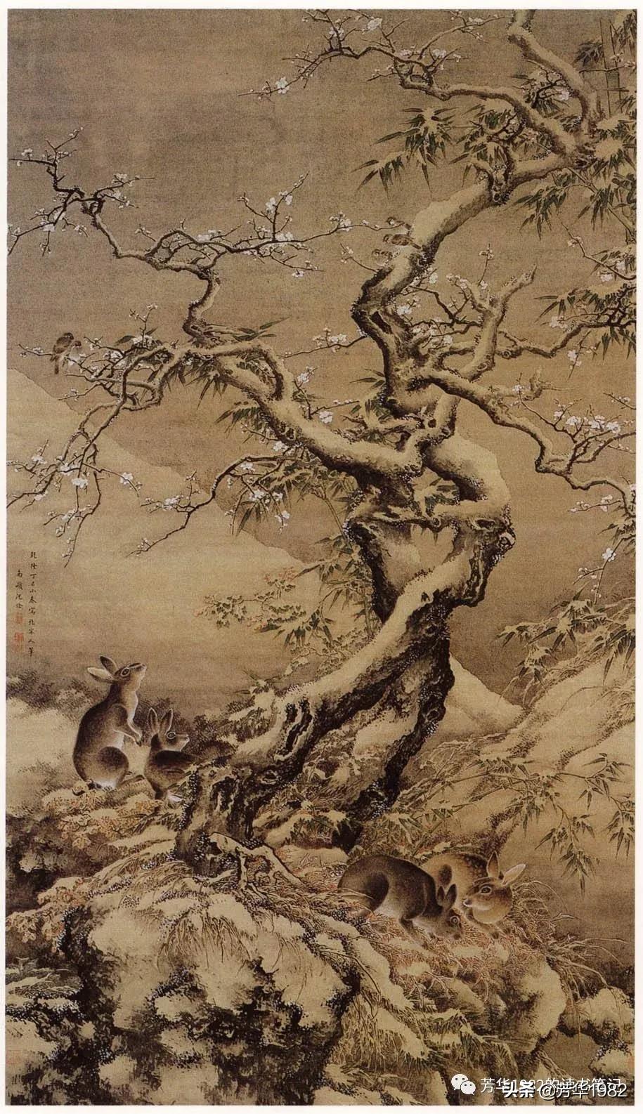 梅花图简介,历代名家梅花图