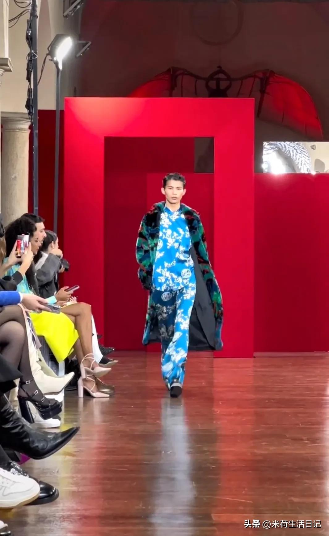 陆仙人农村野模走上国际t台,广西野模陆仙人