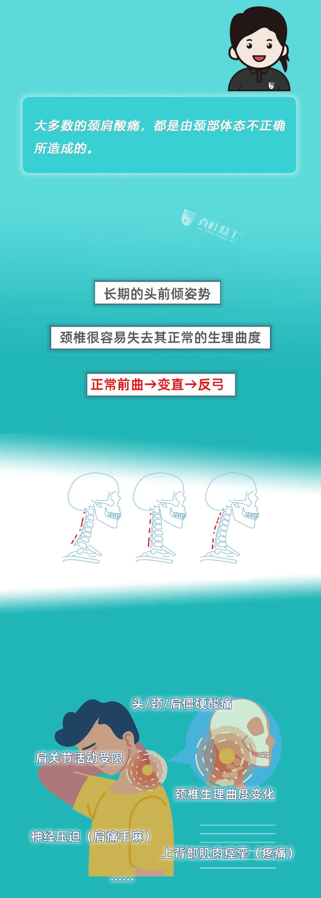 一张图看懂各种疣脖子,正常人脖子长什么样子