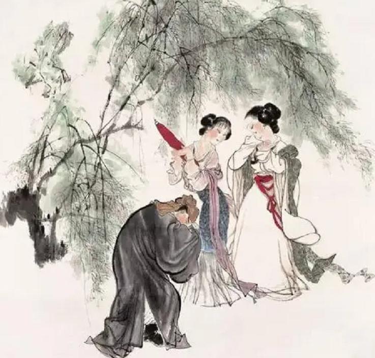 唐朝才女写下千古绝句,唐朝诗人遇到姑娘