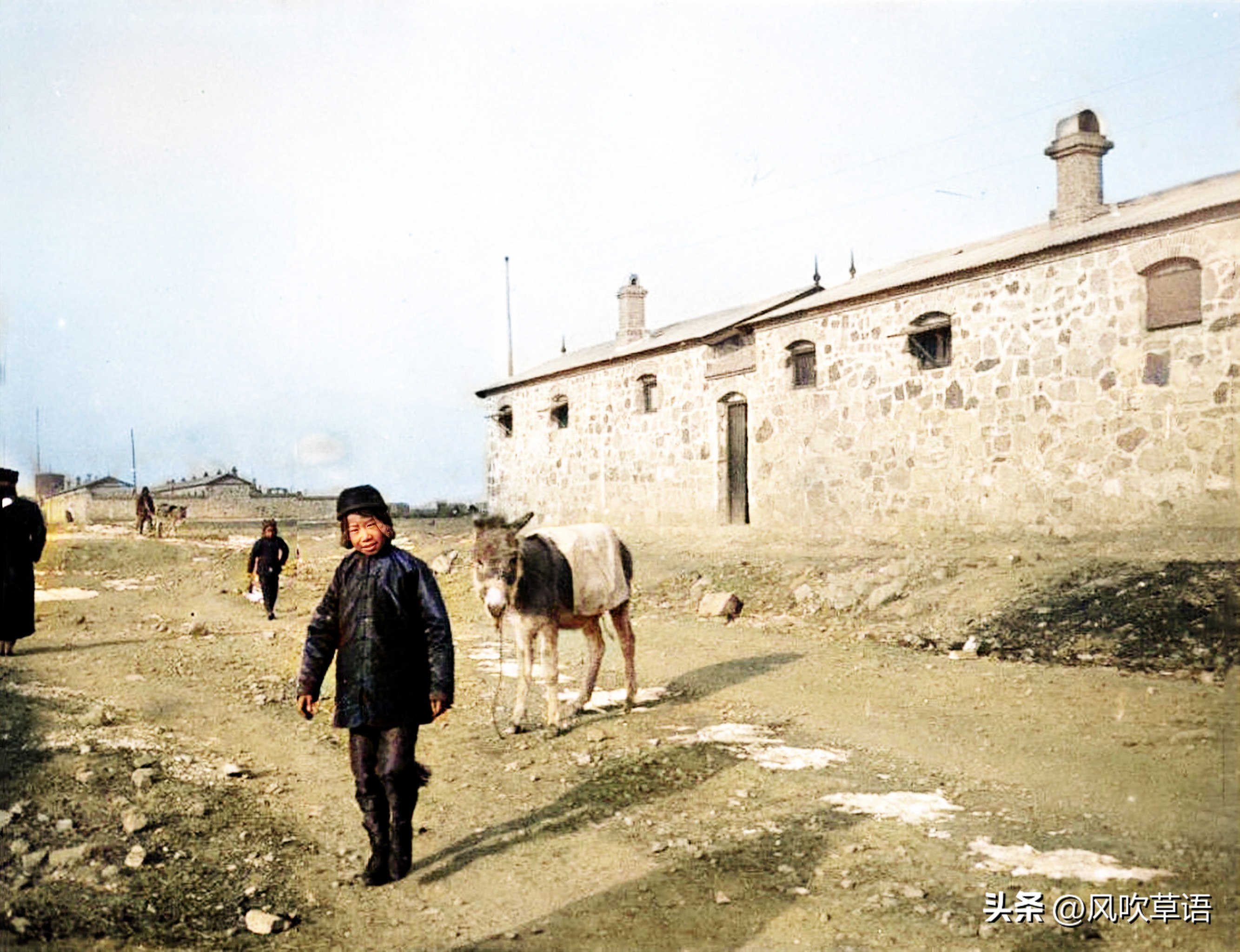 1860-1910年代北京城墙老照片,古城堡老照片