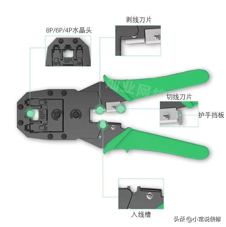 快速接网线水晶头,自己接网线水晶头需要什么工具