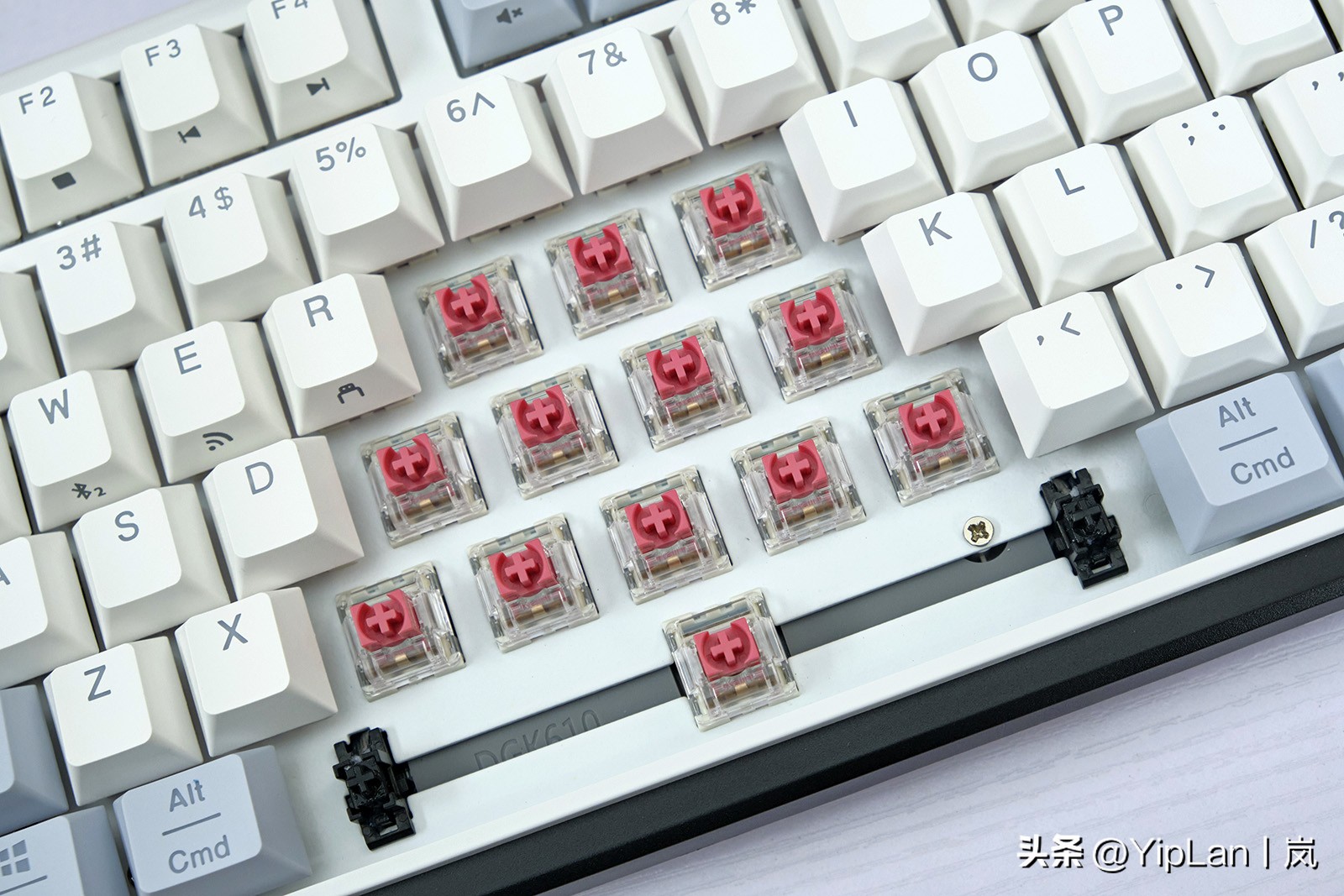 杜伽k610w机械键盘,凯华红轴机械键盘推荐