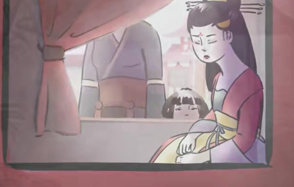 水墨风动画《裹脚少女》，被束缚的不仅是脚，还有向往自由的灵魂