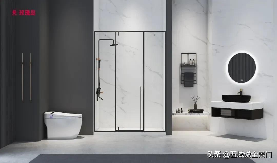 玫瑰岛淋浴房是一线品牌吗,玫瑰岛淋浴房全景门定制