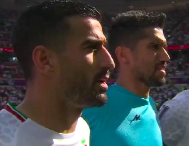 伊朗世界杯比赛发声,伊朗世界杯拒绝唱国歌原场面