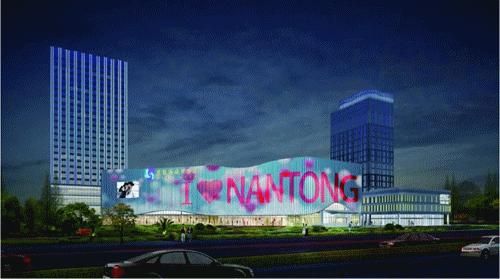 南通新地标全景图,南通新综合体