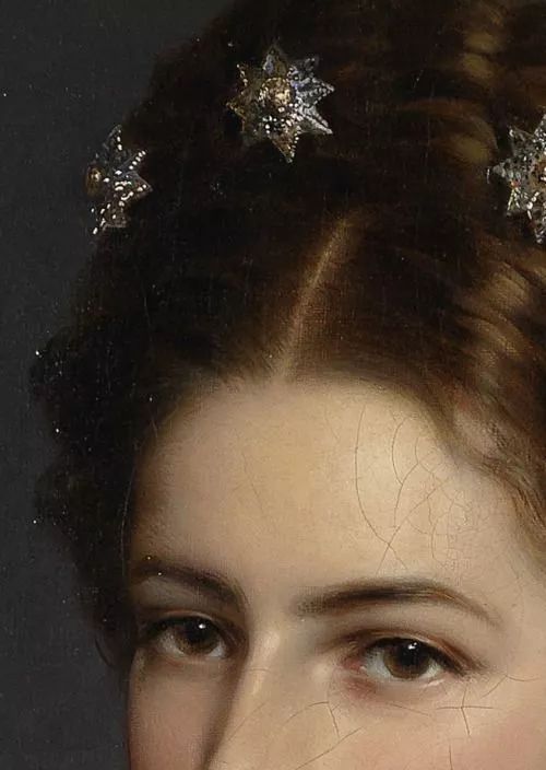 油画放大教程视频,现实版油画女子