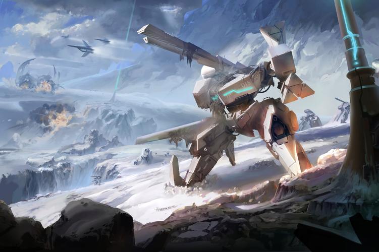 南天门计划之承影机甲照片,南天门计划的承影机甲