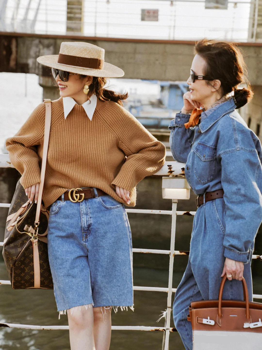 牛仔裤衬衣怎么穿好看,衬衫宽松牛仔裤怎么穿才好看