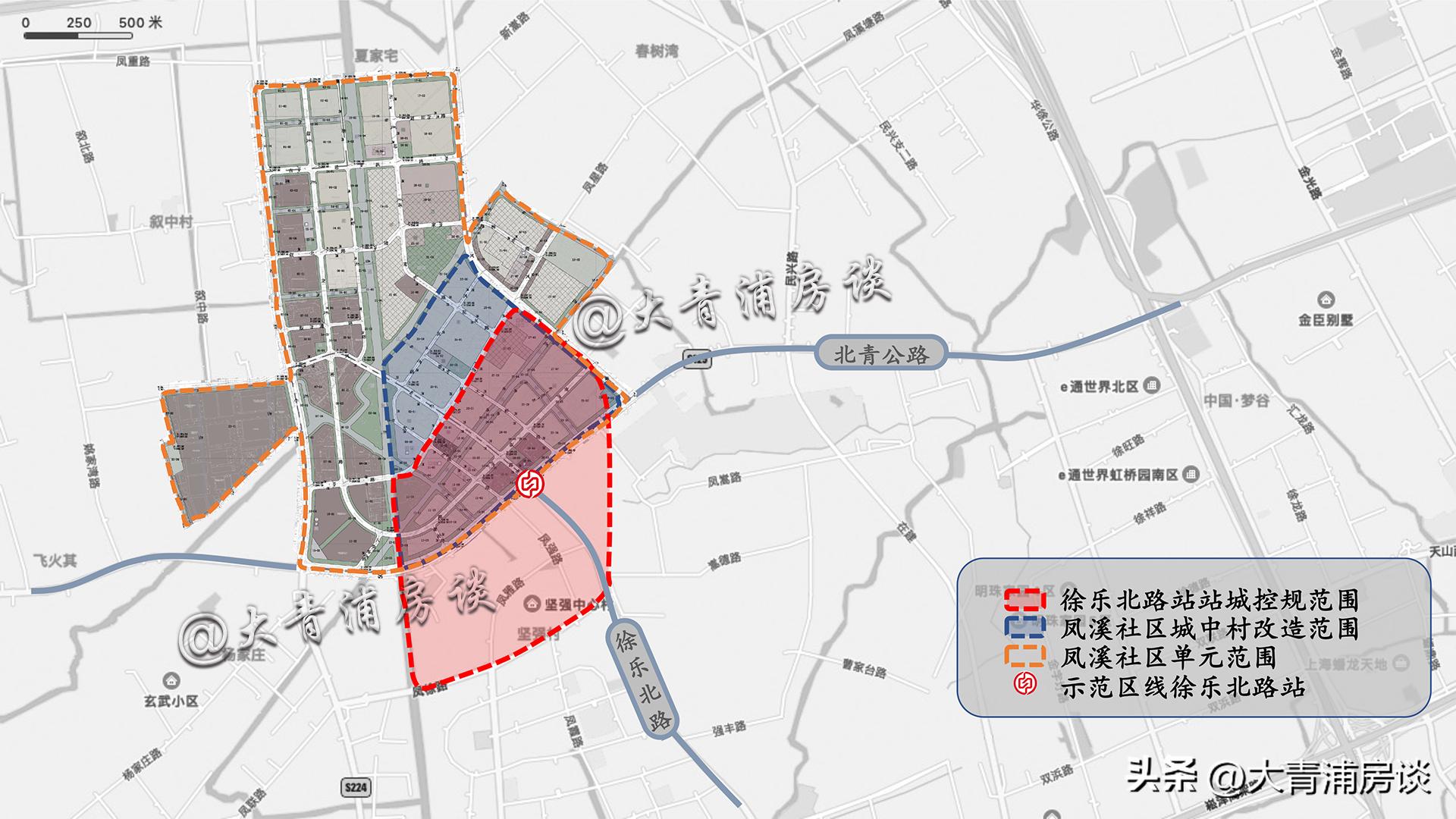上海示范区徐乐北路站规划调整,徐乐北路站周边规划