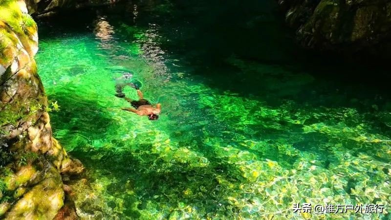 猴寨瀑布图片,猴寨溪谷