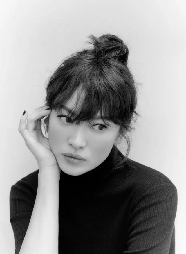 法式刘海是宋慧乔刘海吗,宋慧乔最好看的齐刘海发型