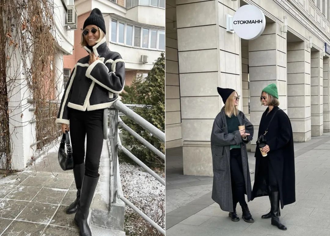 俄罗斯美女的时尚穿搭,俄罗斯美女穿女装