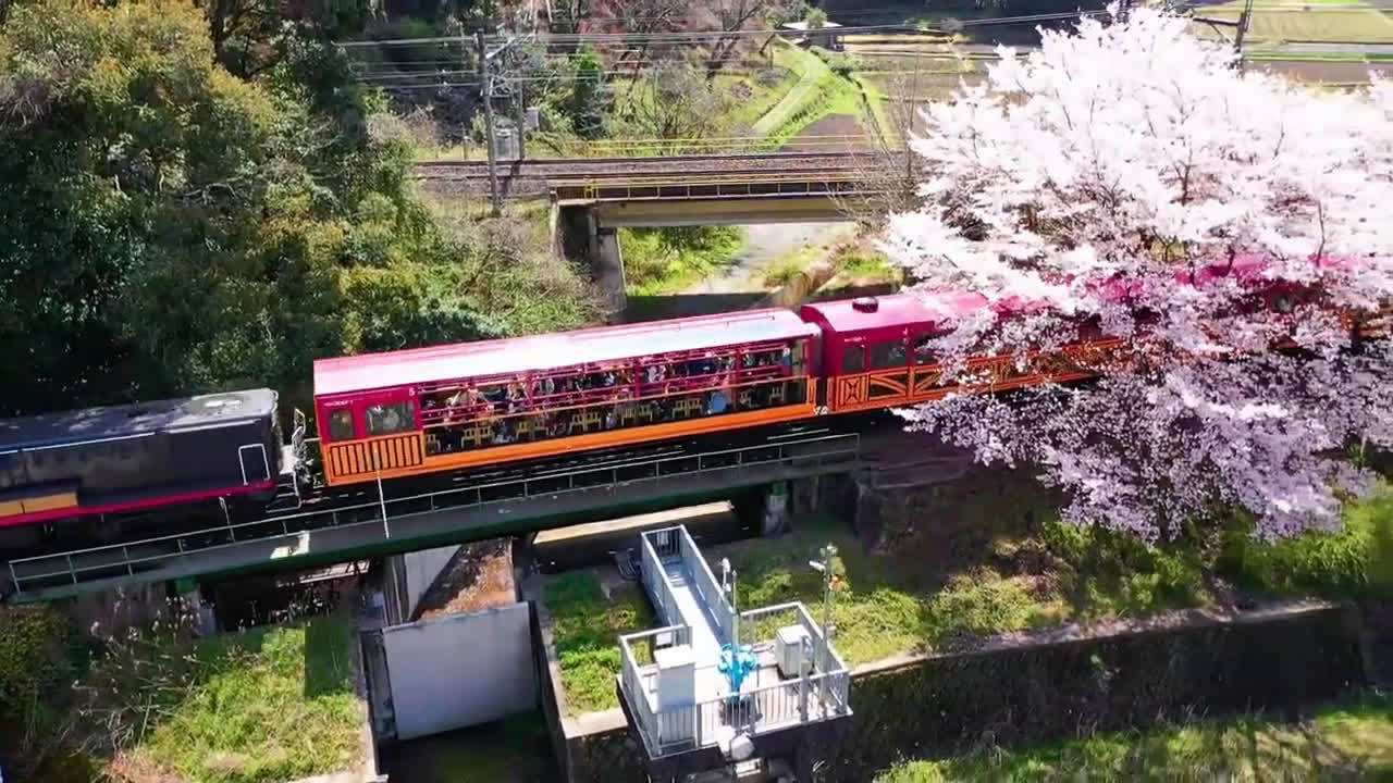 日本观光列车时刻表,没时间解释了快上车视频