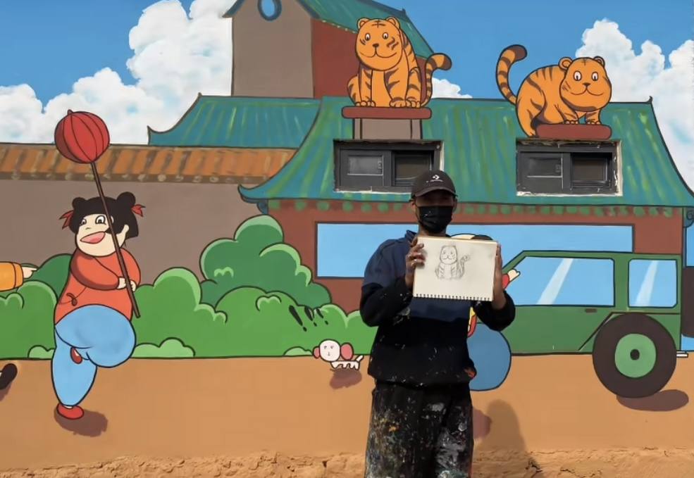 90后画家网红村,央视网红画家