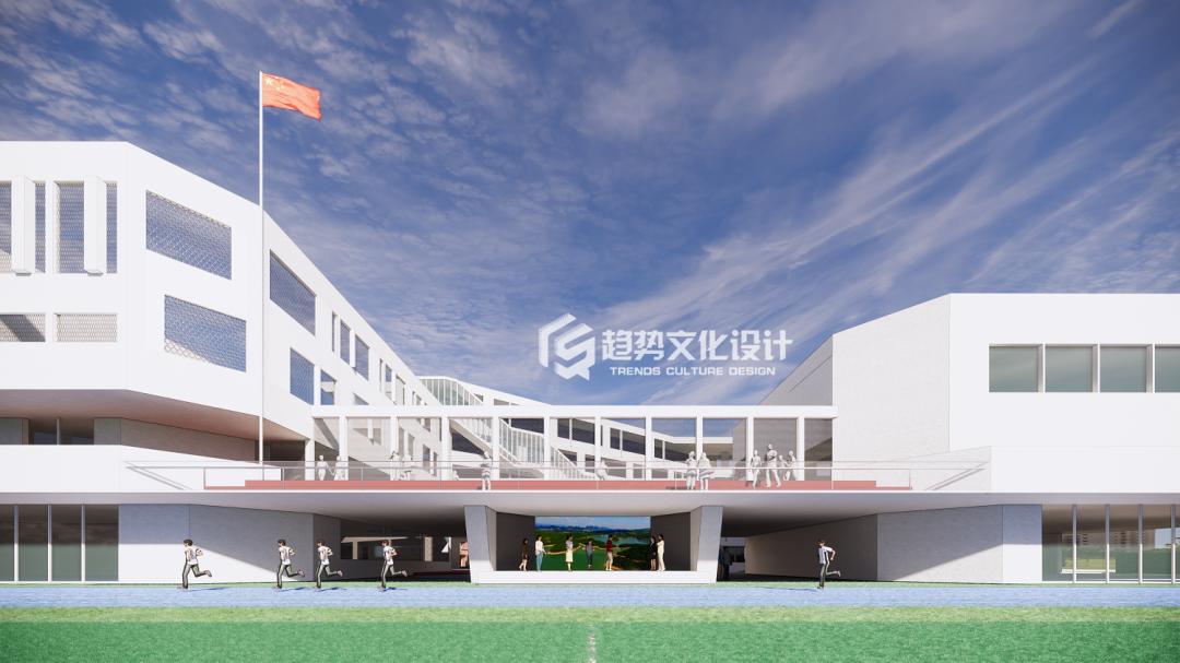 温州未来小学集团绿轴校区,温州小学改建项目