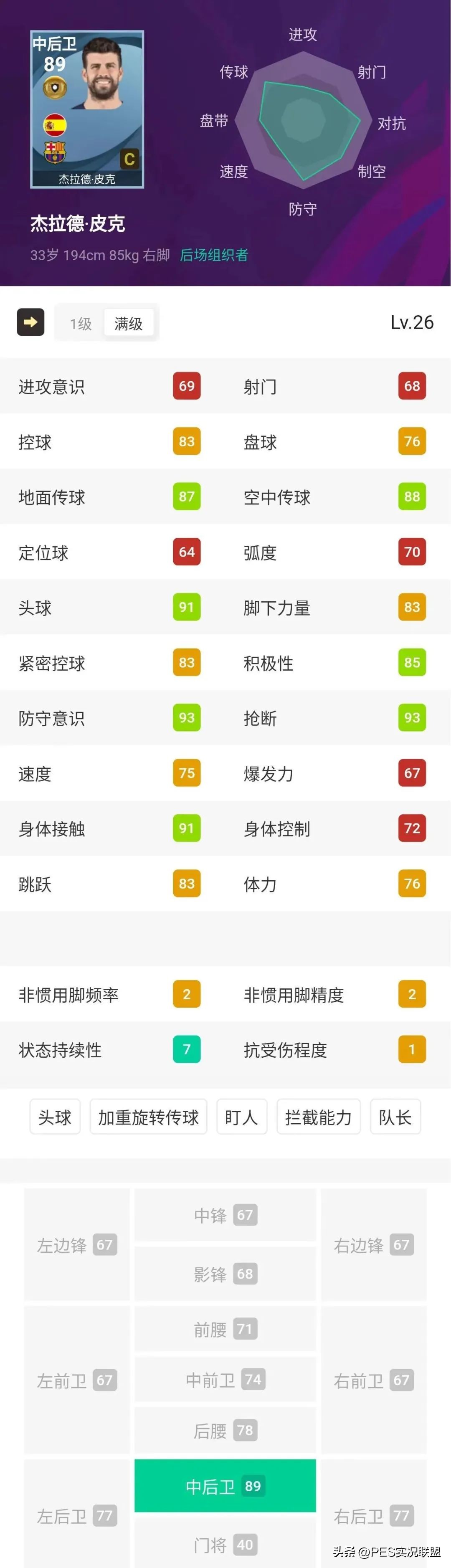 实况足球最新删卡名单,球员删卡名单