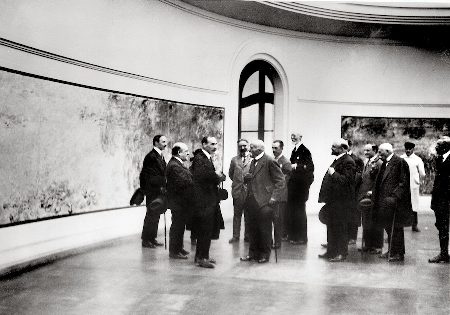 橘园美术馆睡莲,在橘园美术馆欣赏莫奈睡莲