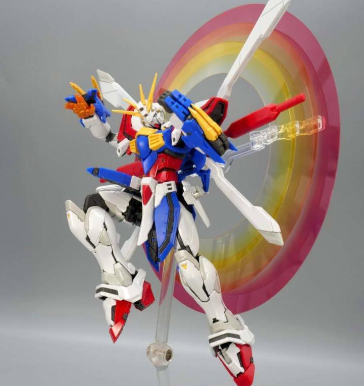 rg神高达掉件,rg神高达要拼多久