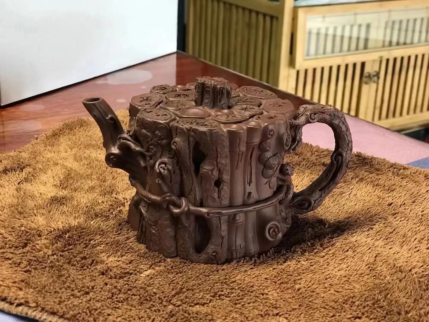 束柴三友壶,花货中的王者