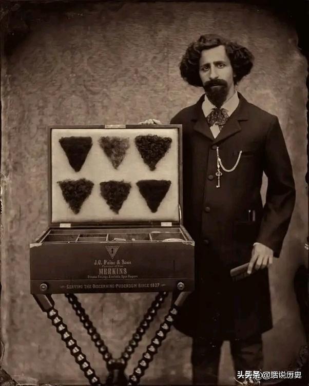 21张真实又罕见的老照片，阴毛假发工作者，我怀疑他用错地方了2