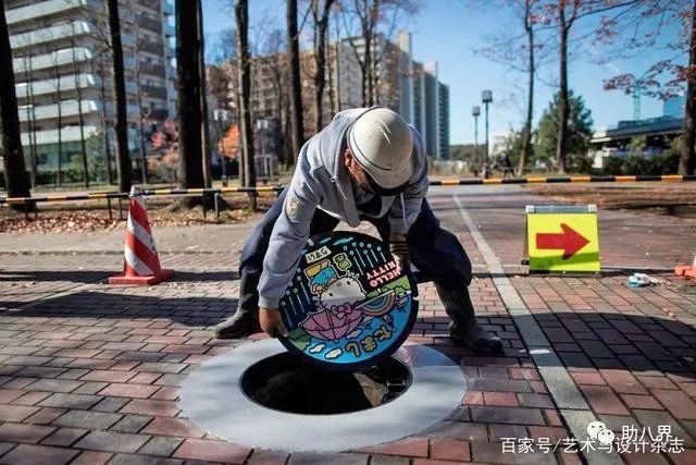 日本最惊人的井盖,真实的日本井盖