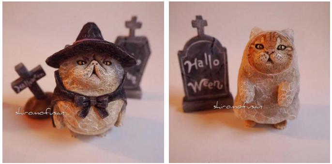 日本艺术家木雕猫,日本木雕猫艺术家