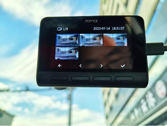 70迈行车记录仪a810,4k120帧行车记录仪评测