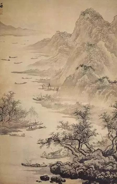 明清高清山水作品欣赏,明代山水名画图片欣赏