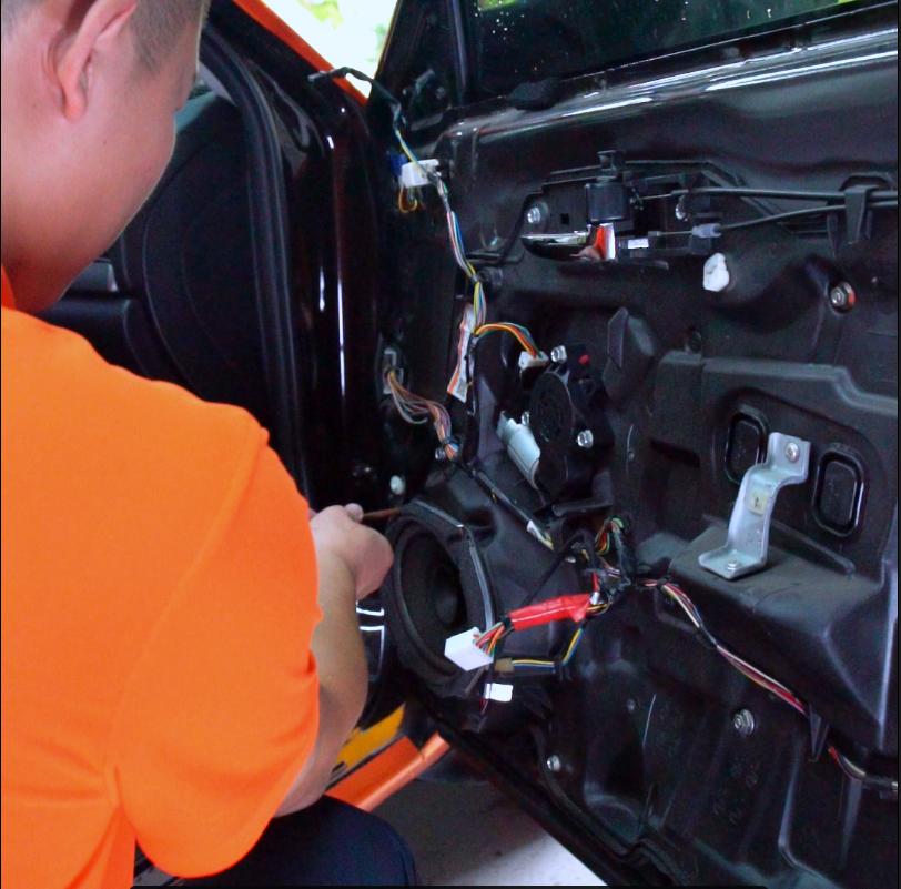 无损改装汽车音响有何效果,有损安装和无损的区别