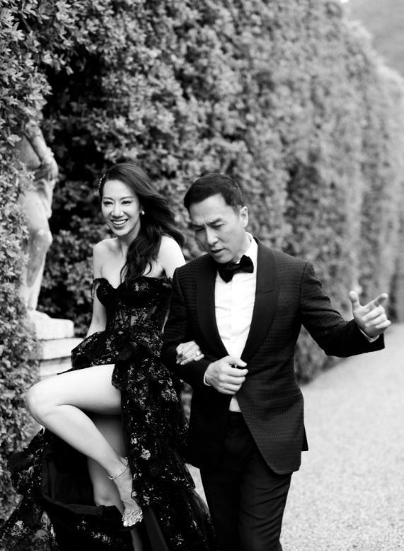 王宝强甄子丹合影,甄子丹在意大利补办婚礼