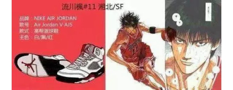 流川枫的篮球鞋在哪一年版,流川枫上脚过的鞋