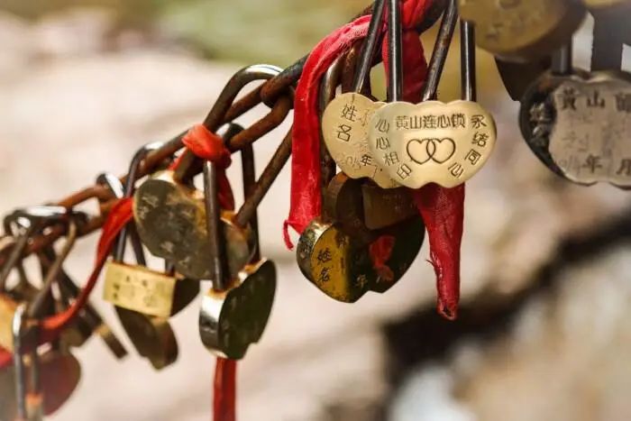 同心锁锁住了自己,同心锁长相守