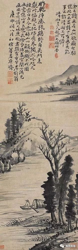 中国古代名画垂钓,古代名画垂钓