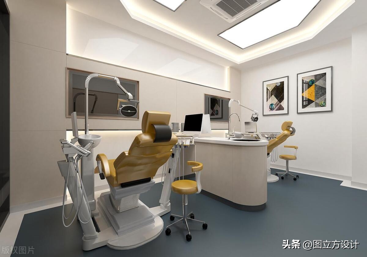 口腔诊所空间设计160平方,80平米口腔诊所设计平面图
