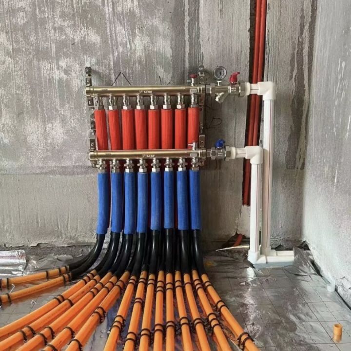 trianka地暖分水器进水调节,地暖分水器怎么安装供暖效果更好